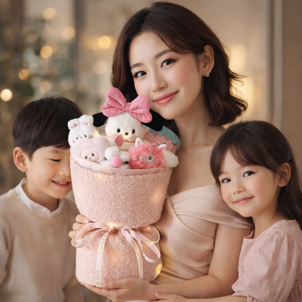 Playful Hearts | Crochet Flower Bouquet