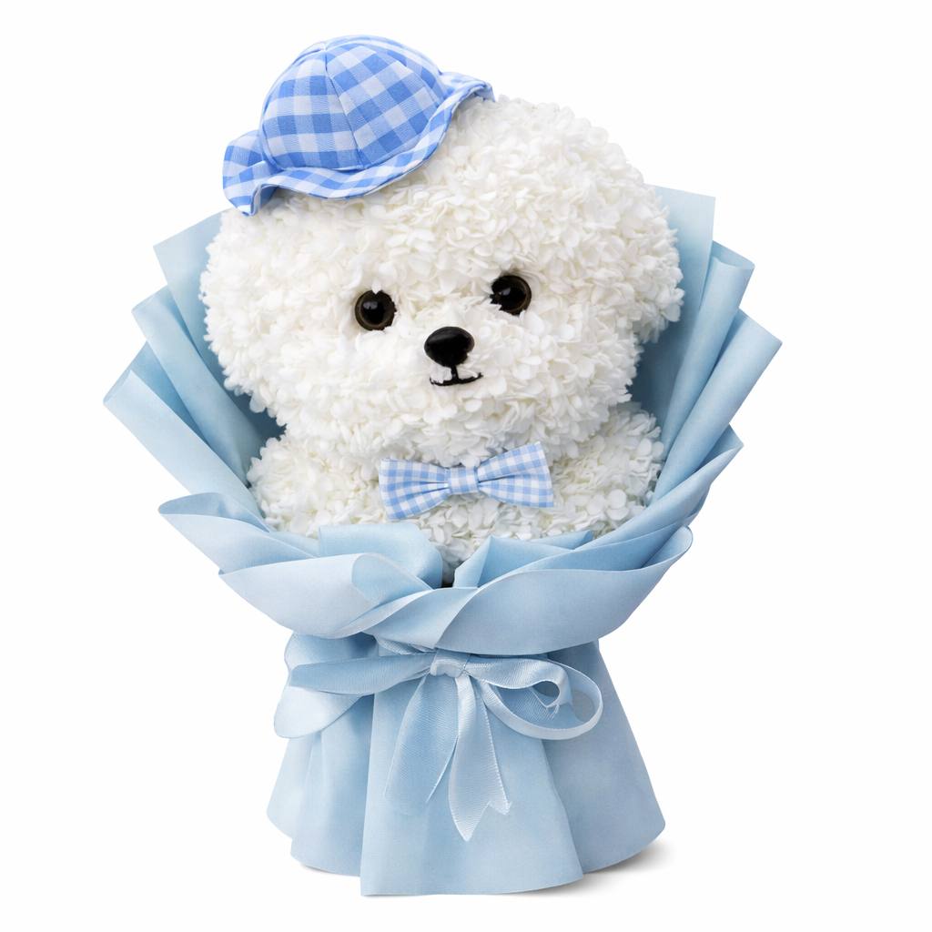 Floret Pup Parade | Crochet Flower Bouquet