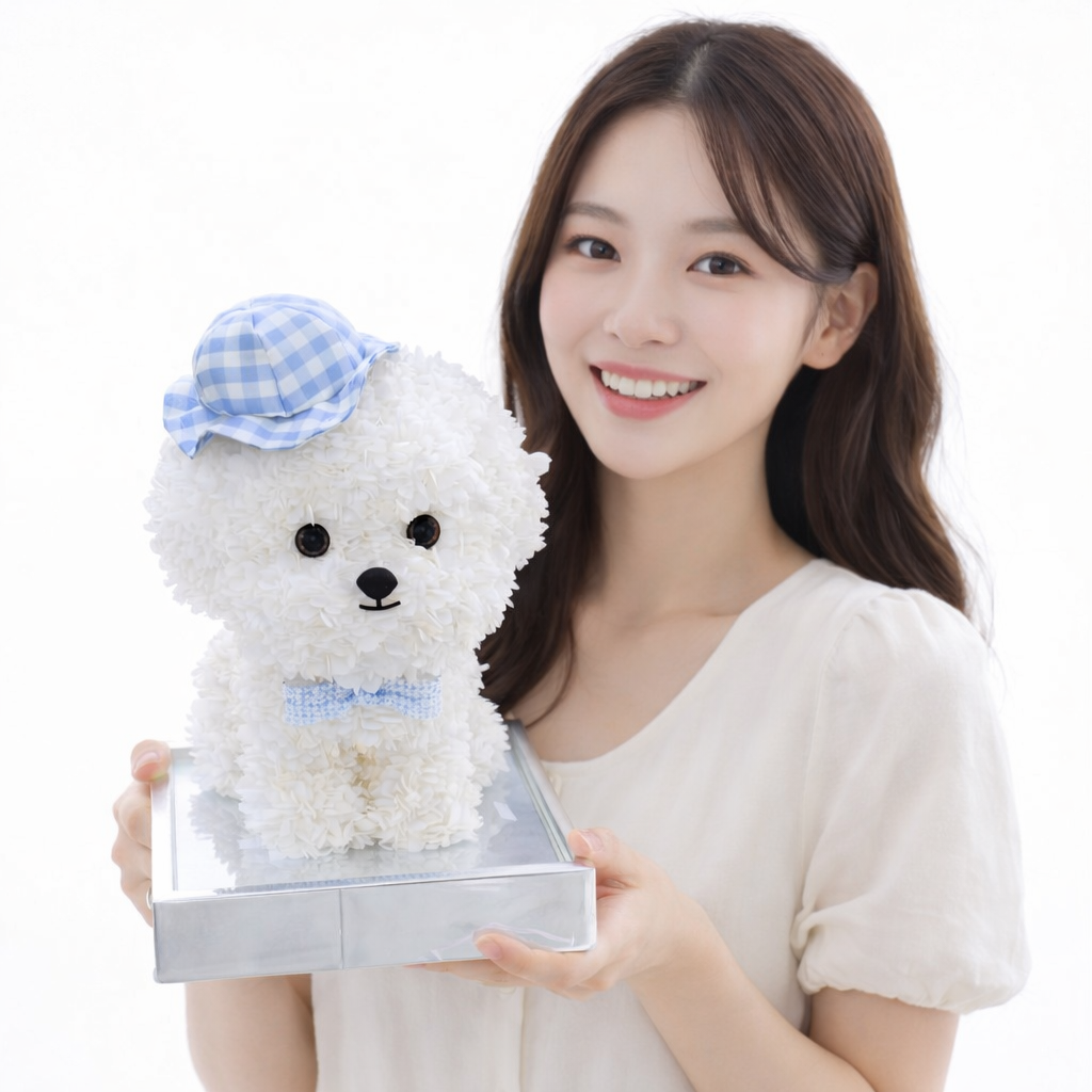Floret Pup Parade | Crochet Flower Bouquet