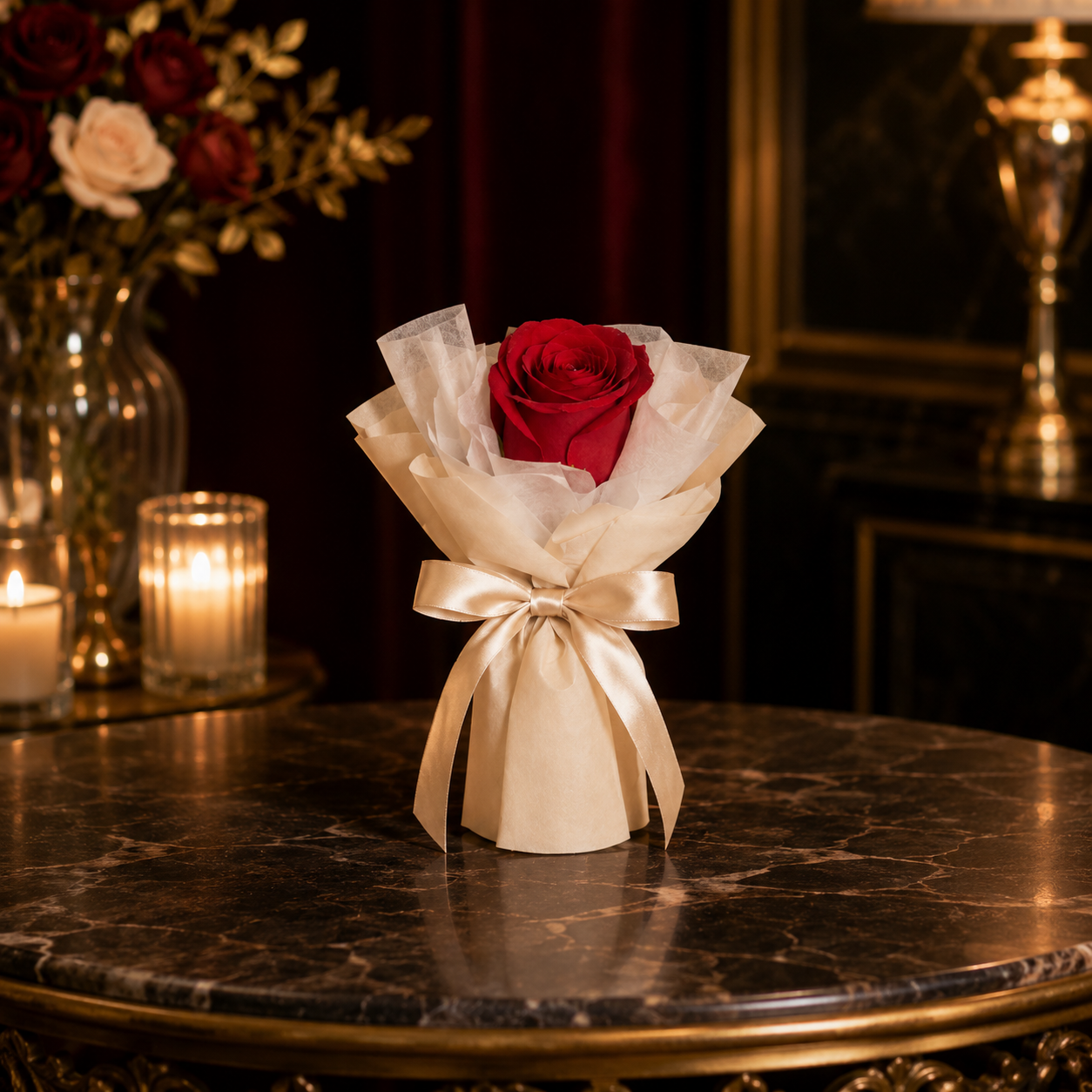Emily's Paris (Red Rose) | Fresh Bouquet