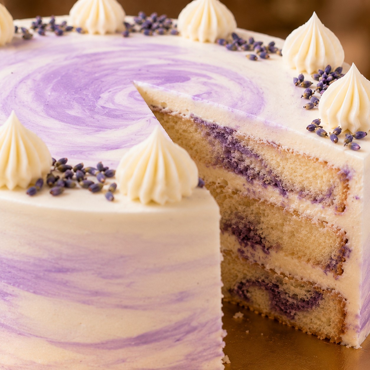 Earl Grey Lavender Cake