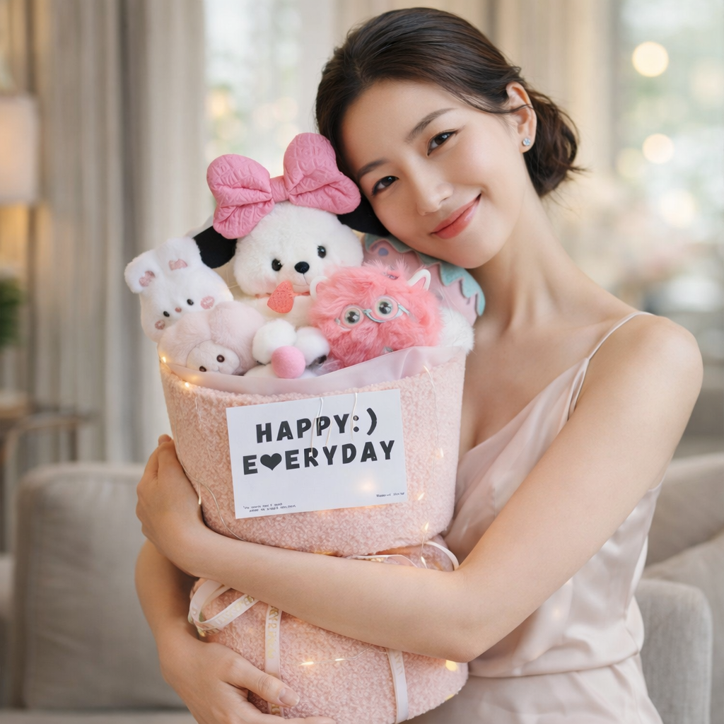 Playful Hearts | Crochet Flower Bouquet