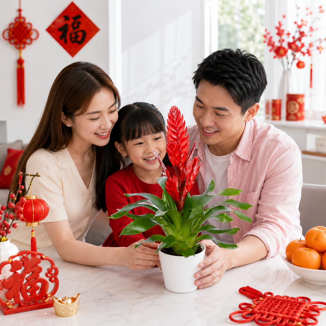 CNY Guzmania 三星 | Gardening Plant