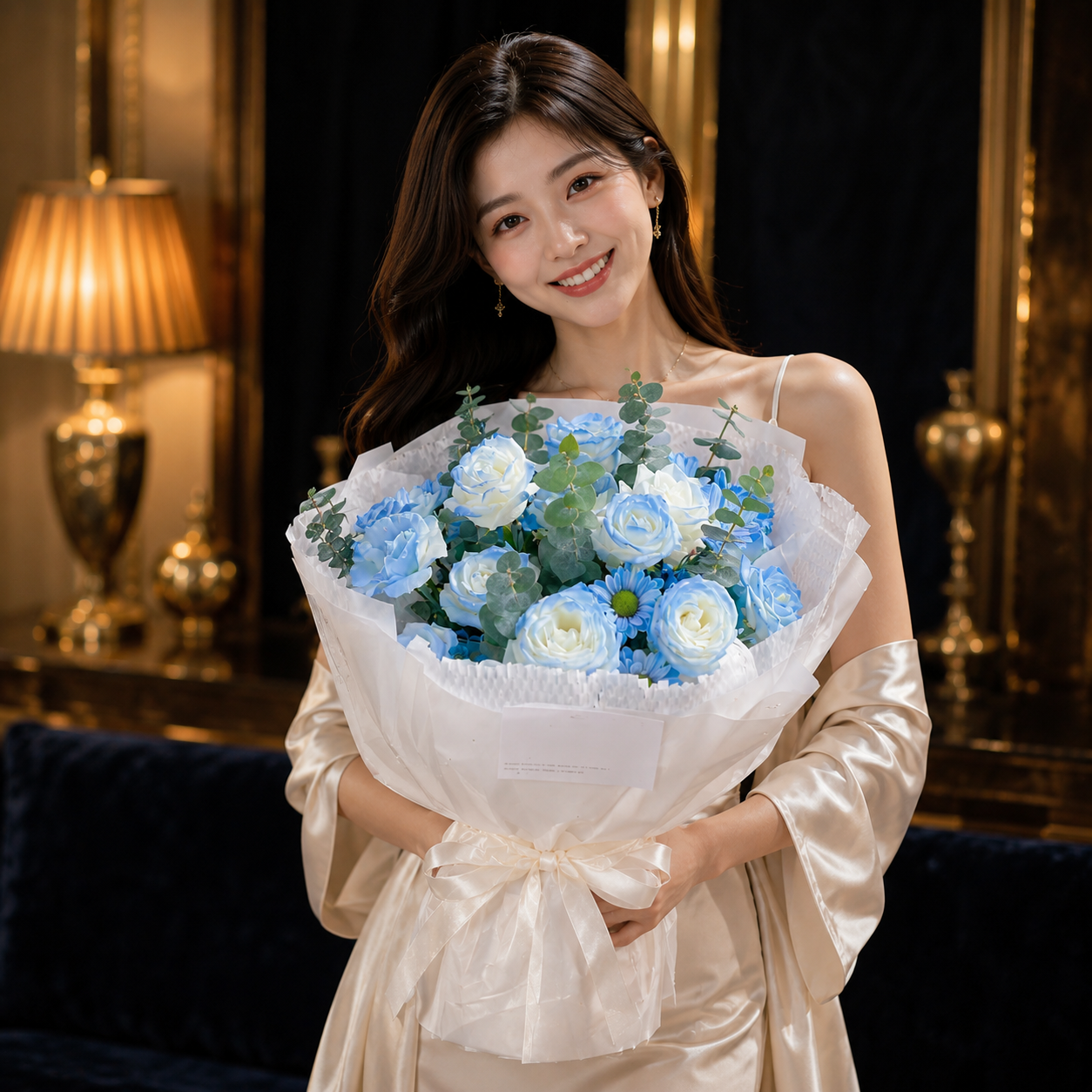 Frosted Morning (Roses) | Fresh Bouquet