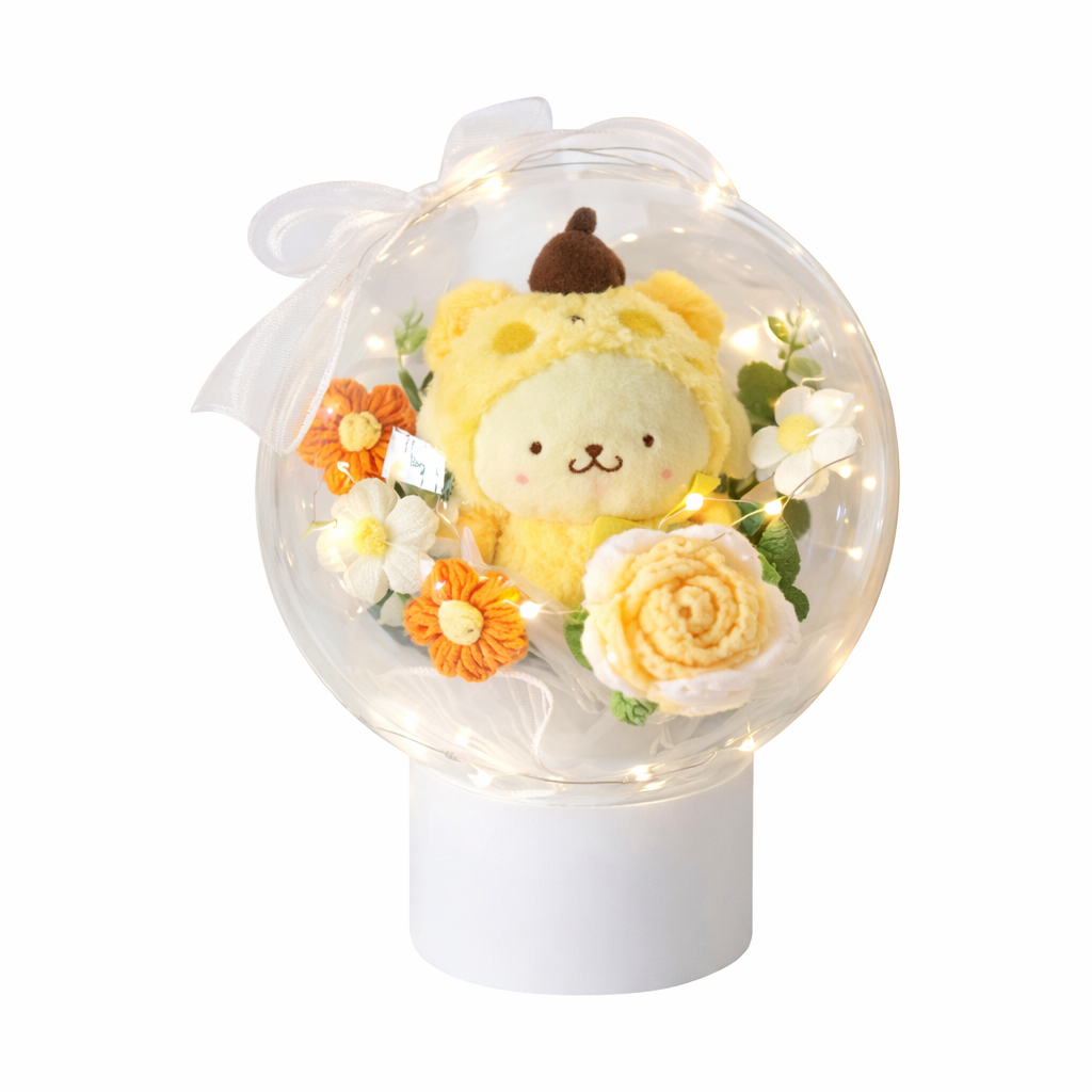 Amber Whimsy | Crochet Flower Bouquet