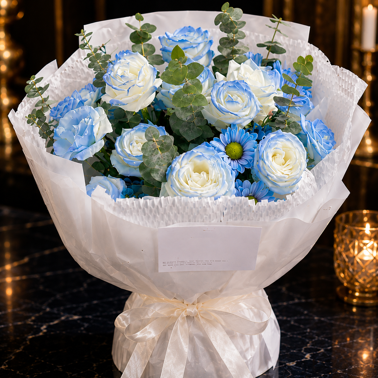Frosted Morning (Roses) | Fresh Bouquet