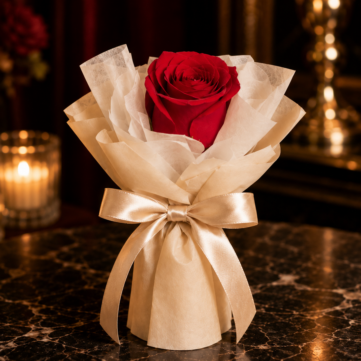Emily's Paris (Red Rose) | Fresh Bouquet