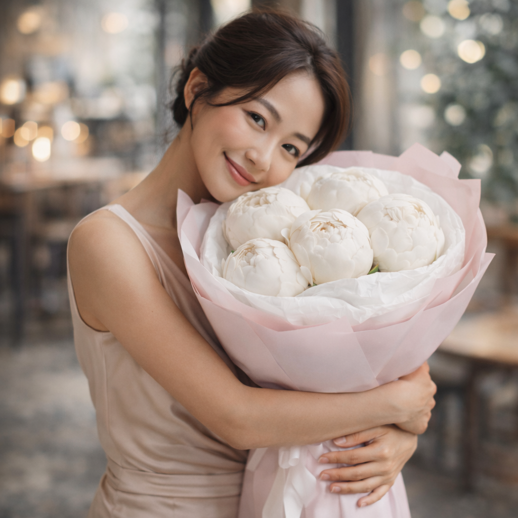 Petaline Grace (Peonies) | Fresh Flower Bouquet