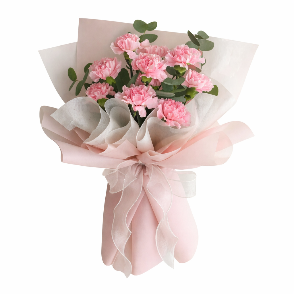 Ballet Blush (Carnations) | Fresh Flower Bouquet