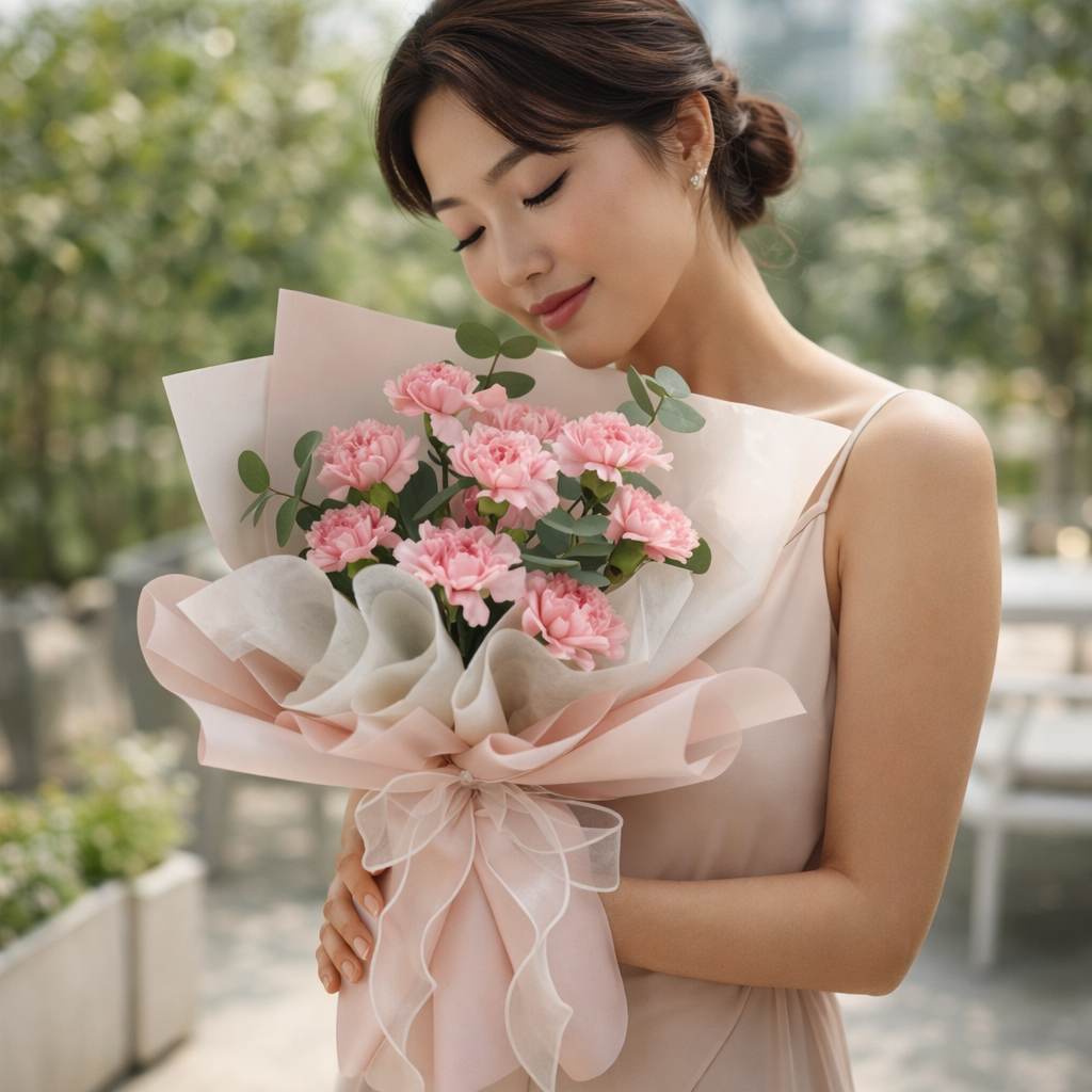 Ballet Blush (Carnations) | Fresh Flower Bouquet