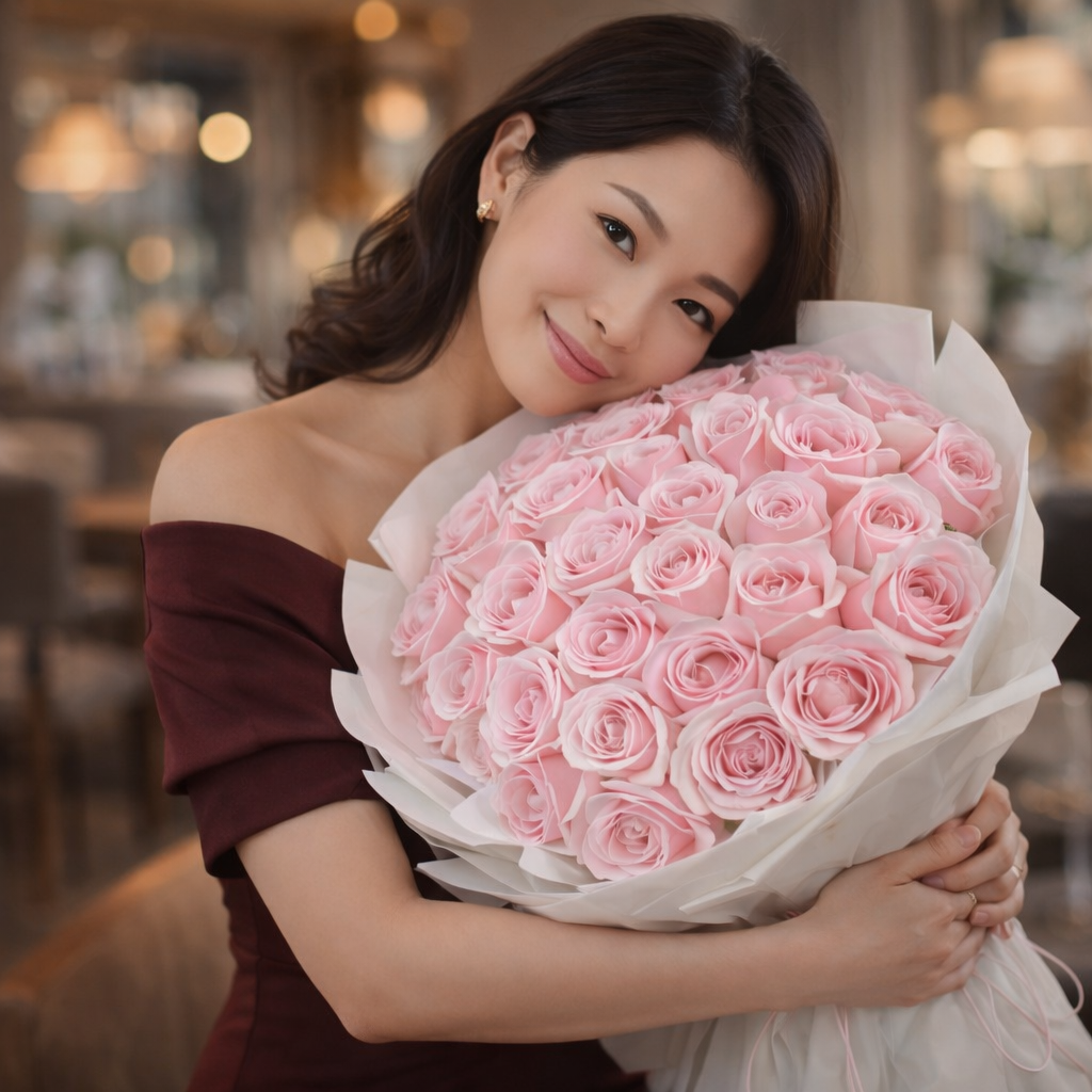 Blush Pink Sonata (Pink Roses) | Fresh Flower Bouquet