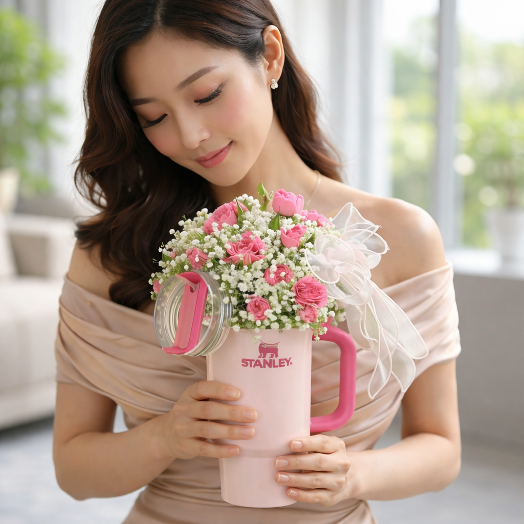 Blush Bloomette (Carnations, Baby's Breath) | Bloom Box