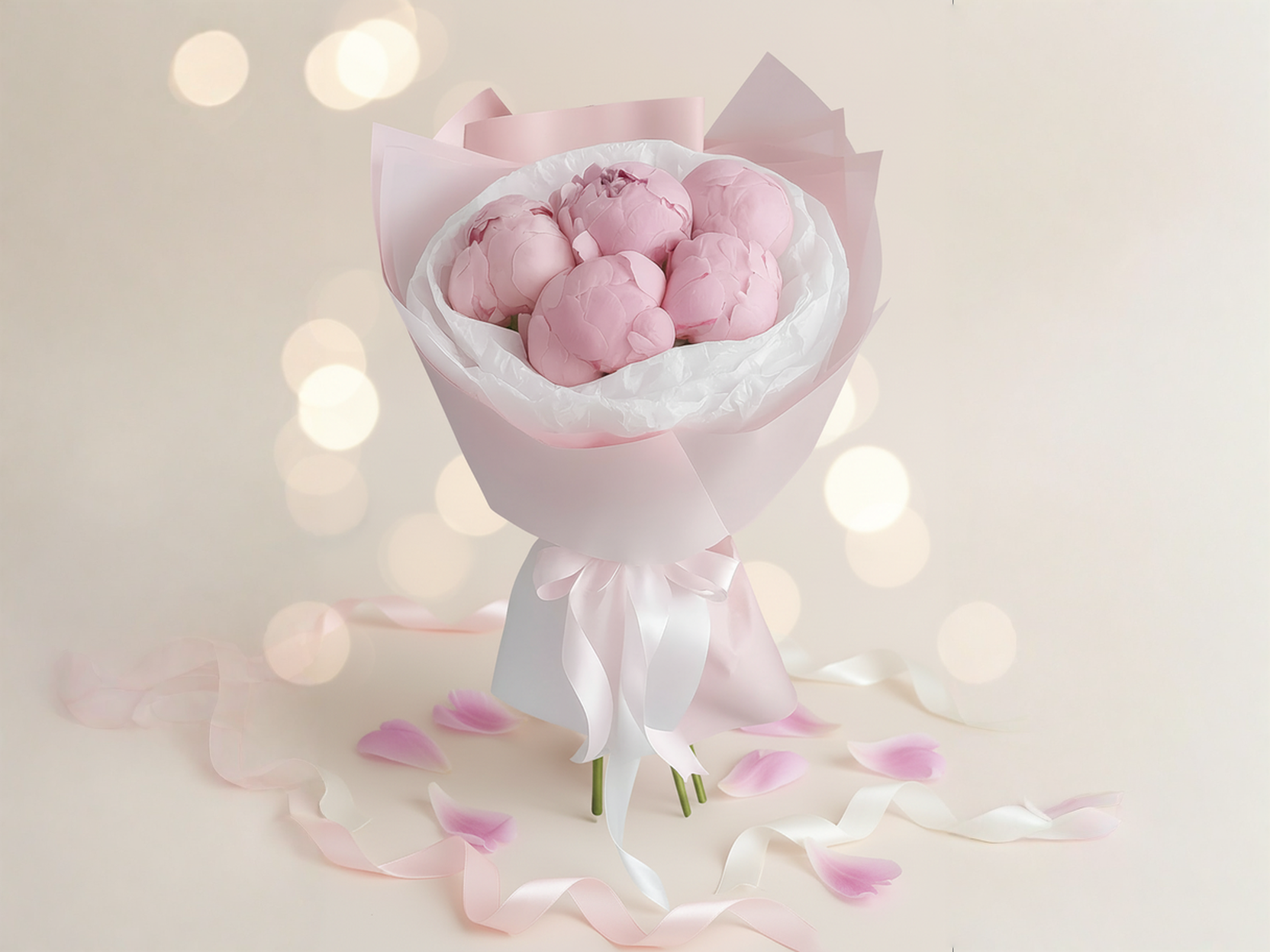 Blushing Sonata (Peonies) | Fresh Flower Bouquet