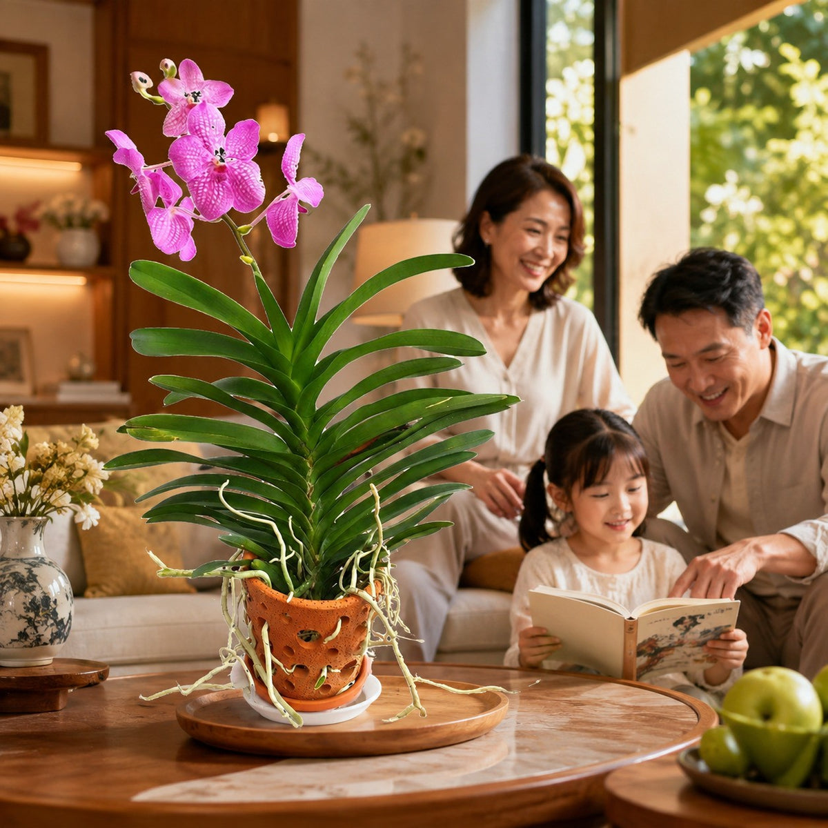 Vanda Orchid Potted | Home Plant