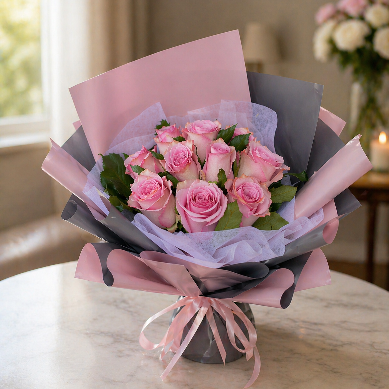 Violet Reverie (Roses) | Fresh Flower Bouquet
