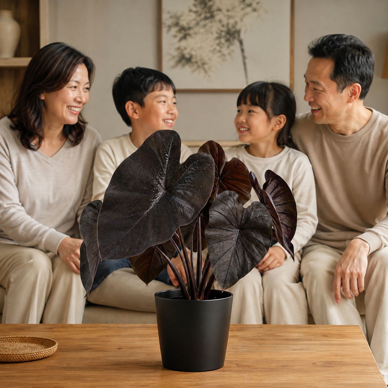 Alocasia 'Black Coral' | Office Plant