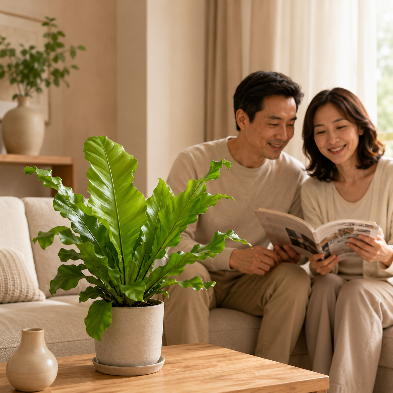 Asplenium Bird Nest Fern | Office Plant