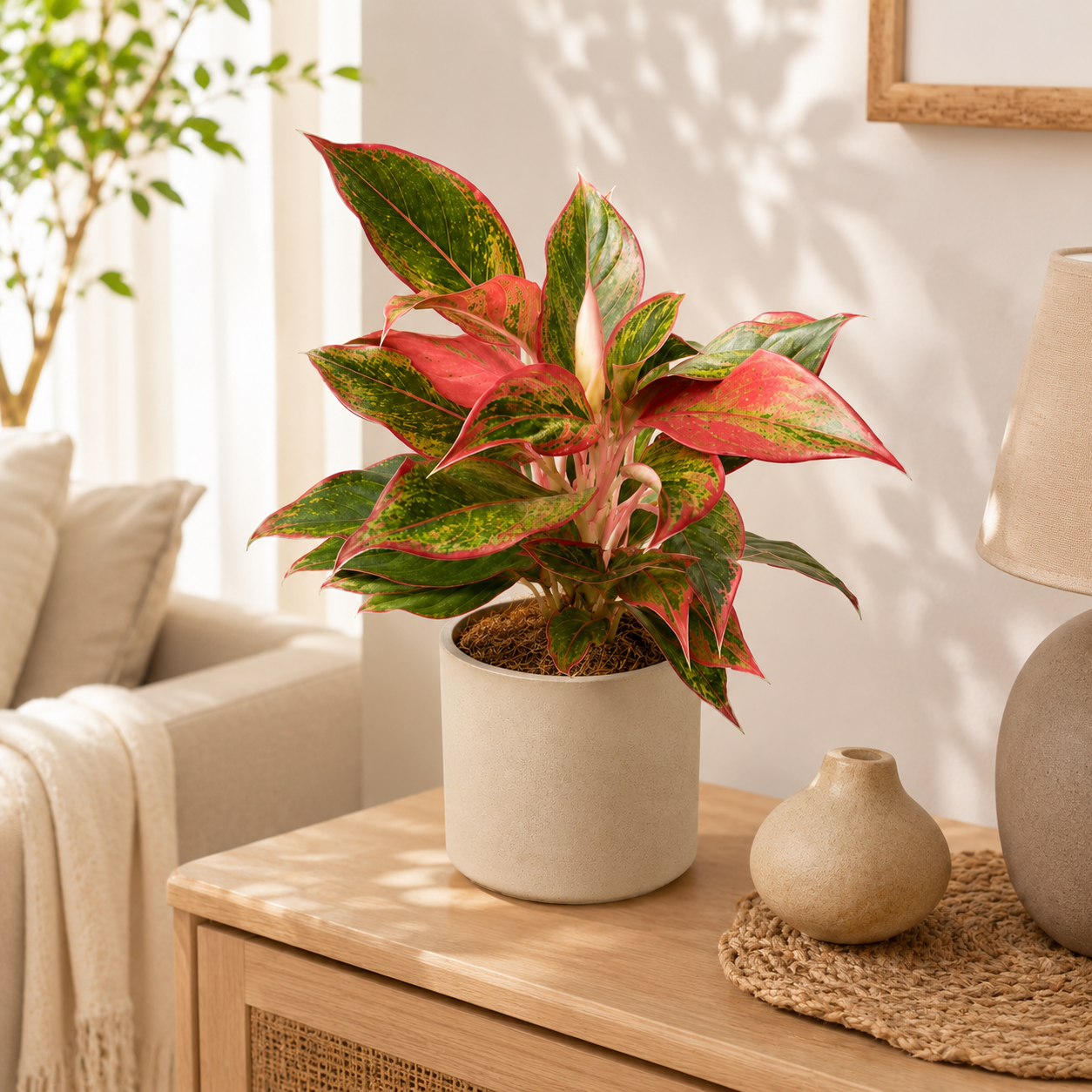Aglaonema 'Siam Aurora' | Office Plant