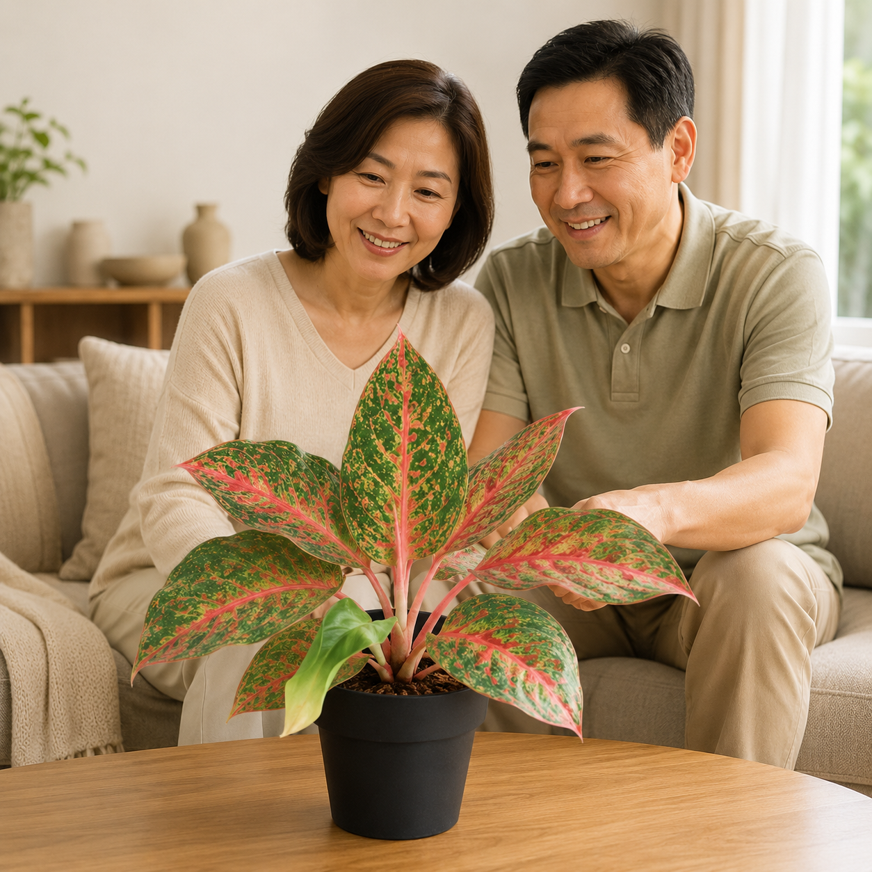 Aglaonema 'Stardust Red' | Gardening Plant