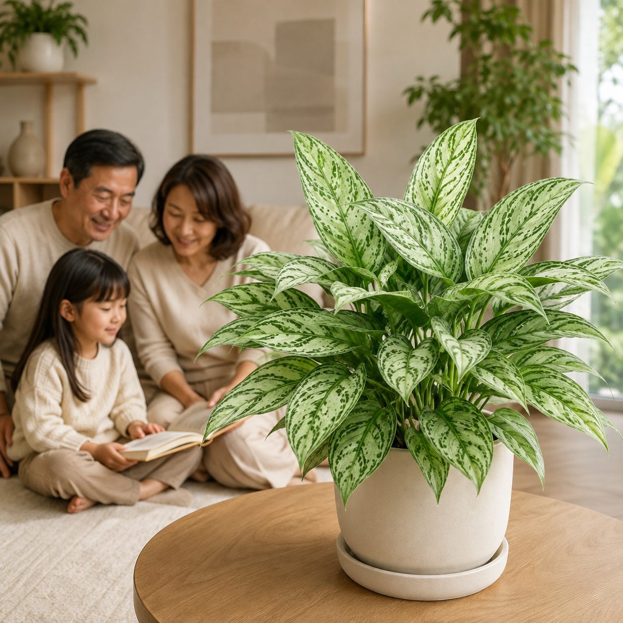 Aglaonema 'Snow White' | Home Plant