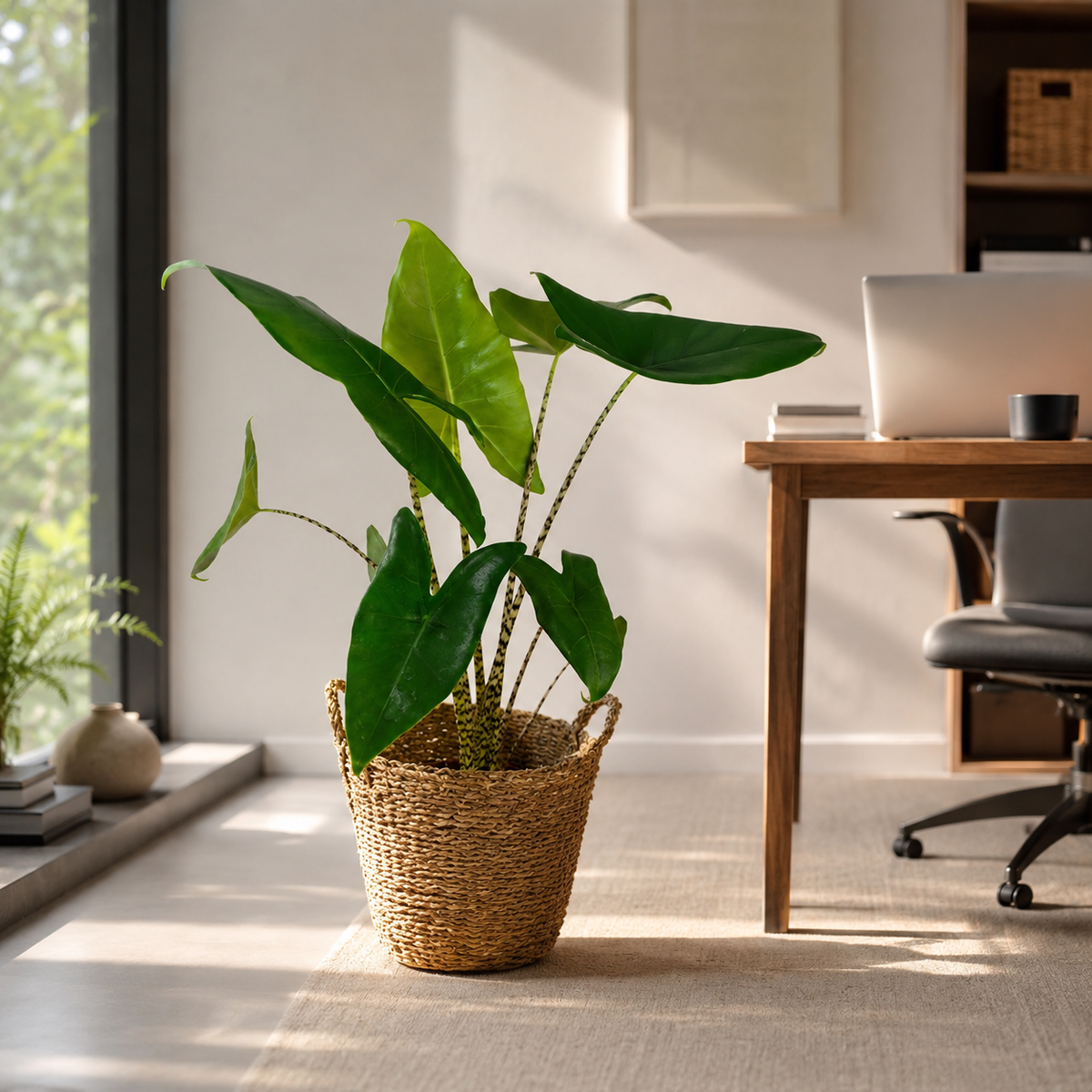 Alocasia Zebriana | Office Plant