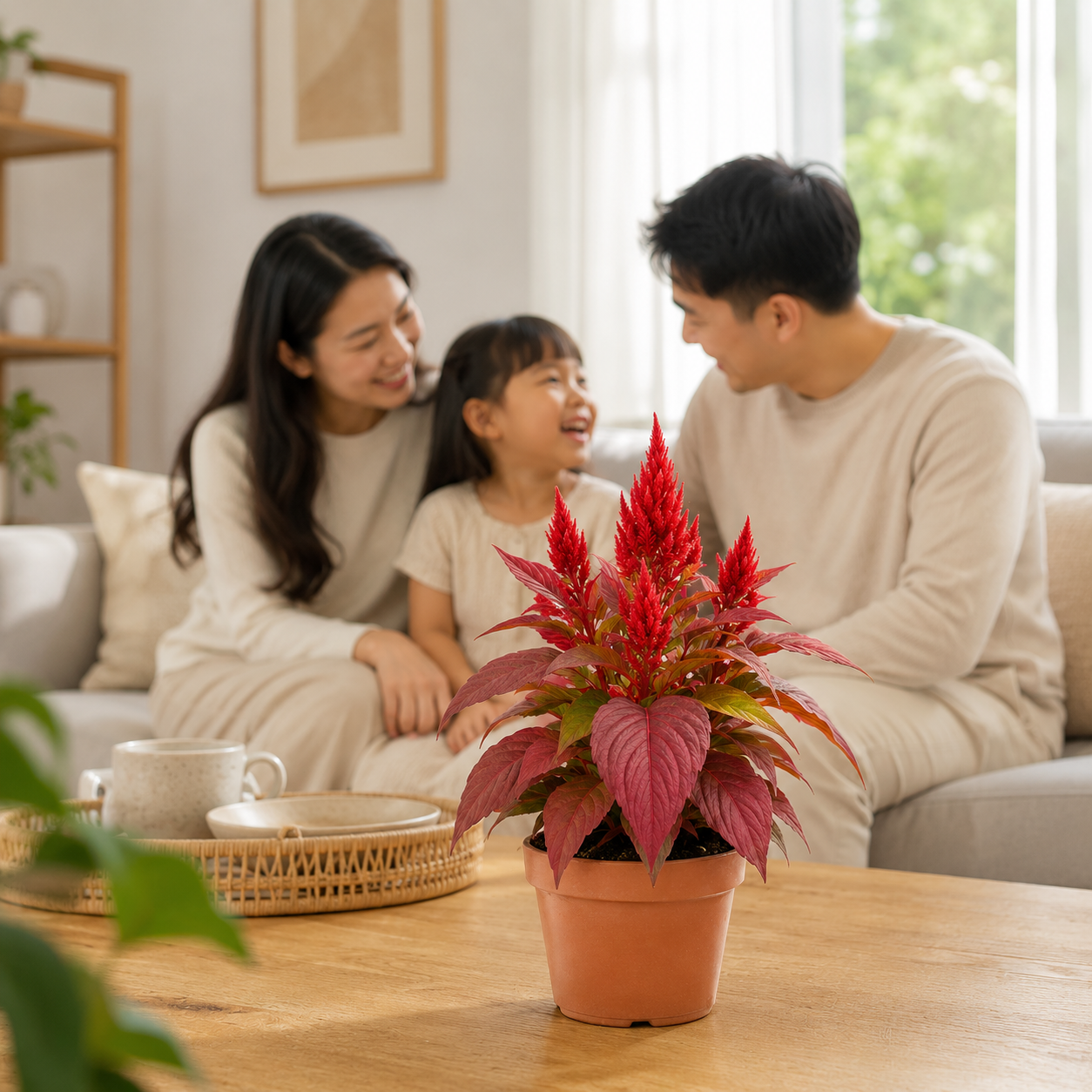 Red Cockscomb Plant | Gardening Plant