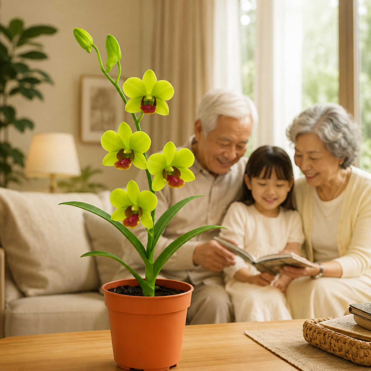 Dendrobium Jade Green | Gardening Plant