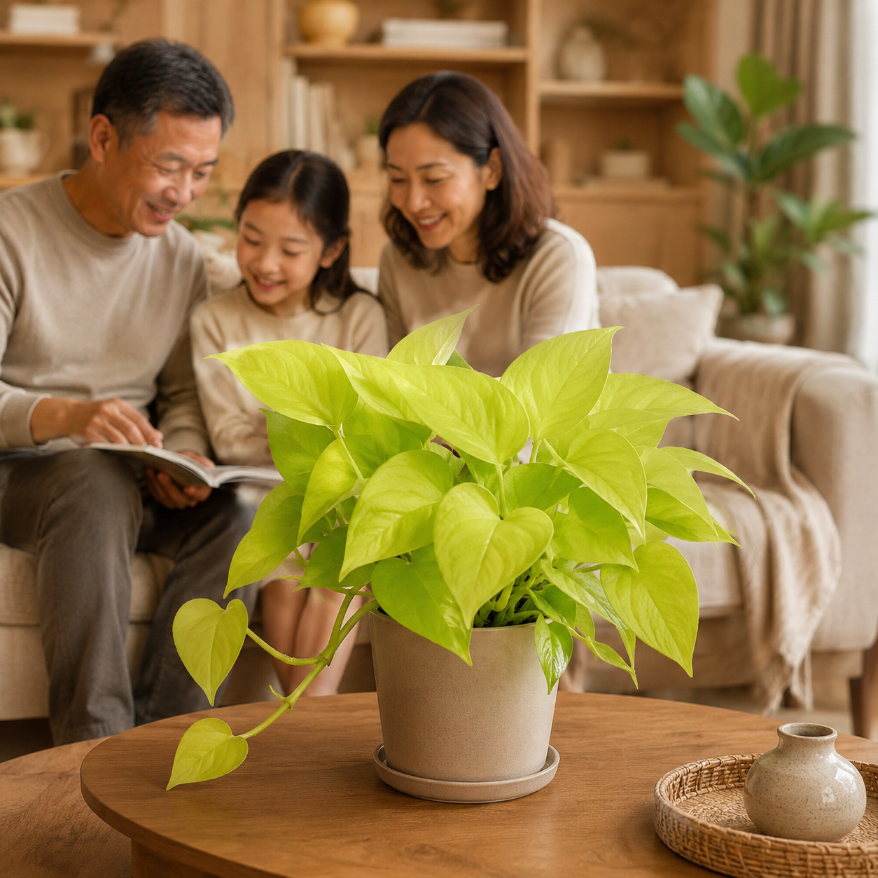 Epipremnum Aureum Money Plant 'Gold' | Home Plant