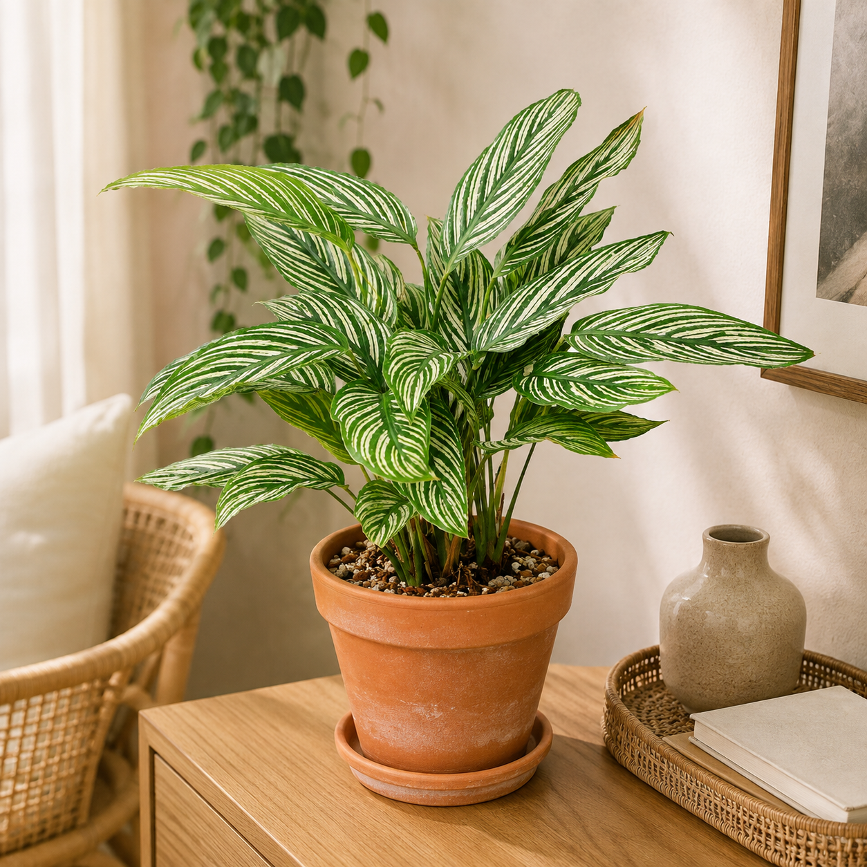 Calathea Elliptica 'Vittata' | Indoor Plant