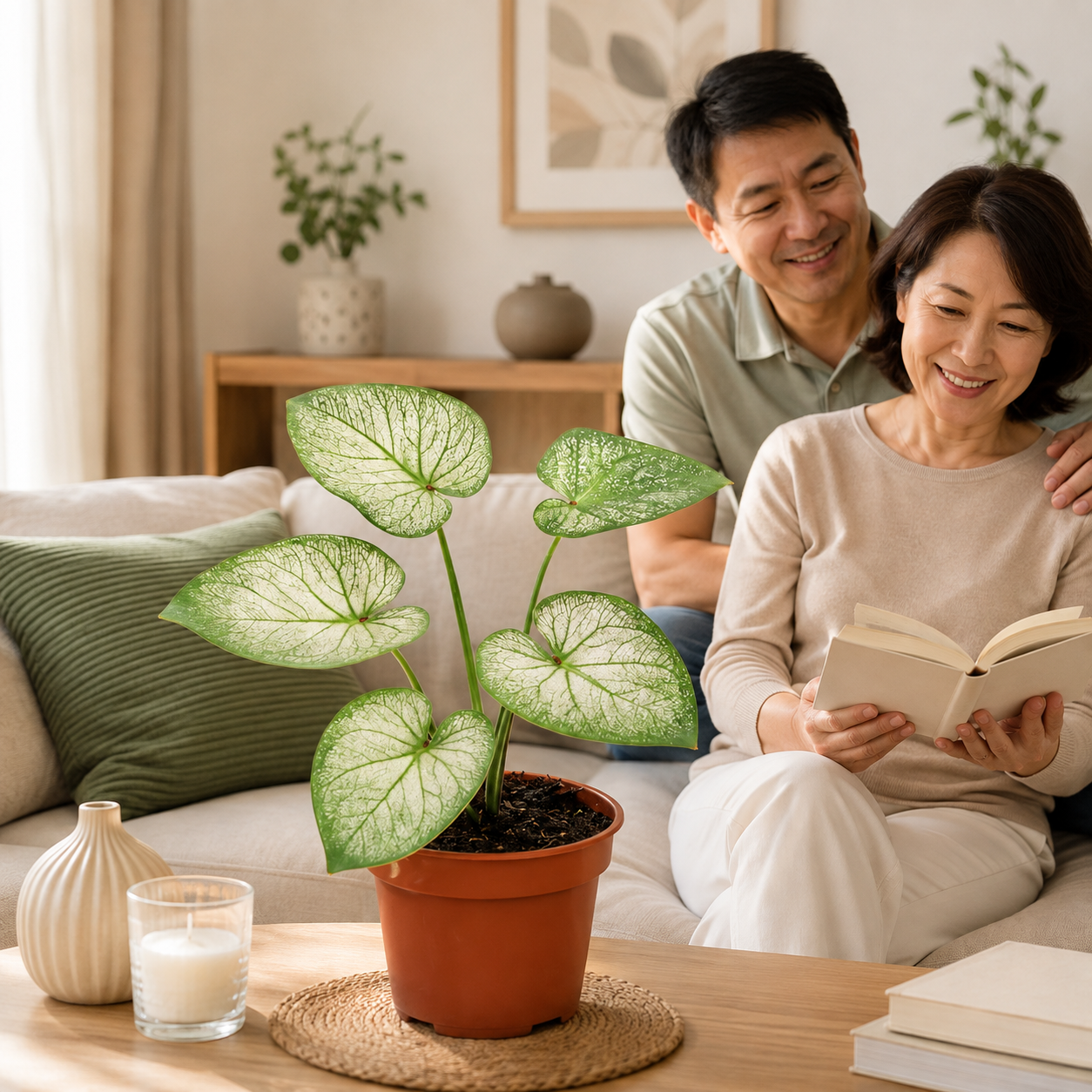 Caladium 'Silver Dust' | Plant