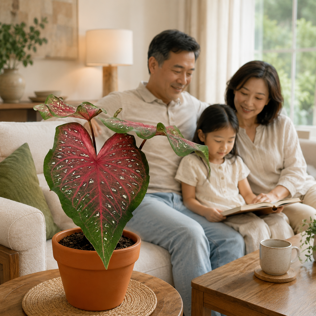 Caladium 'Lance Whorton' | Gardening Plant