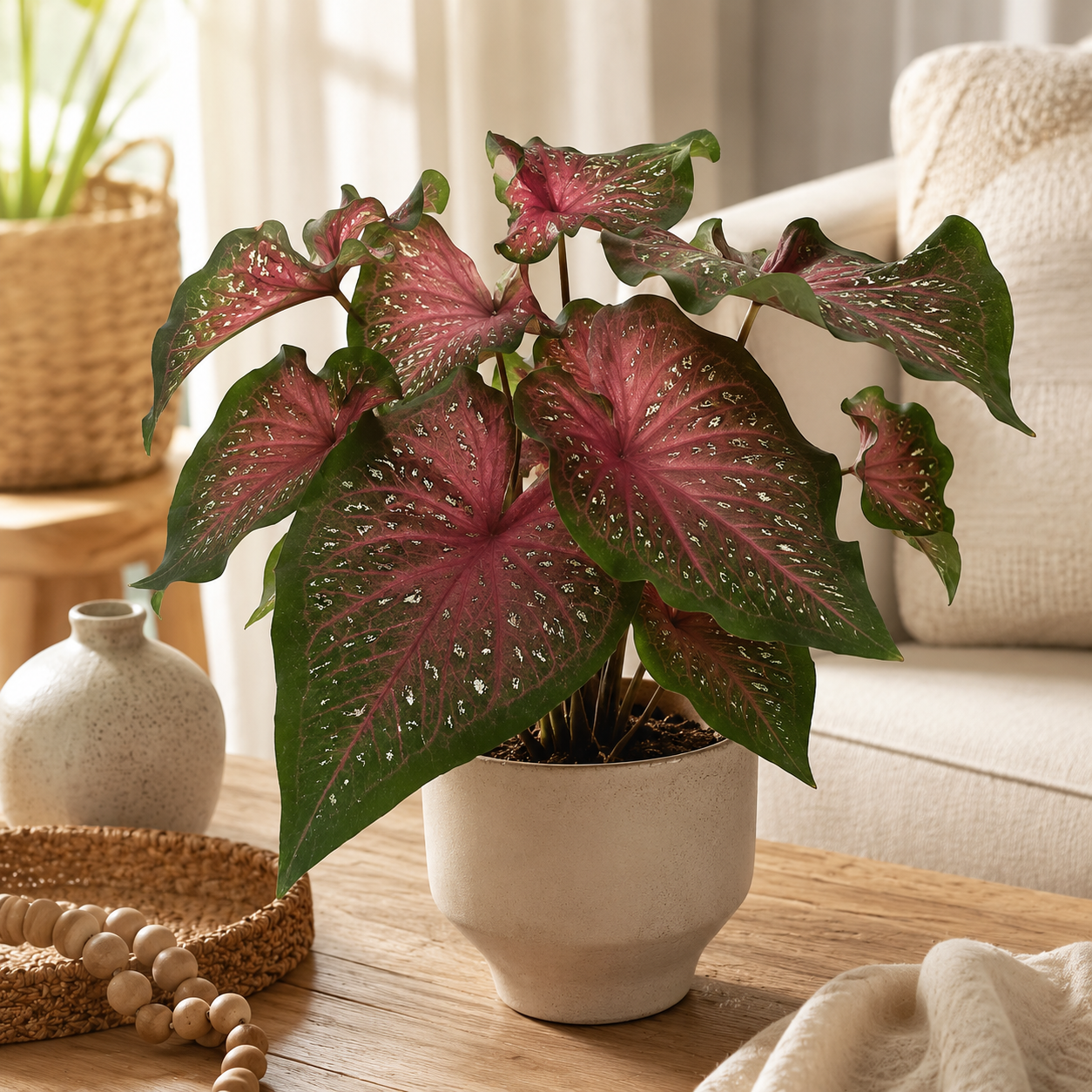 Caladium 'Lance Whorton' | Gardening Plant