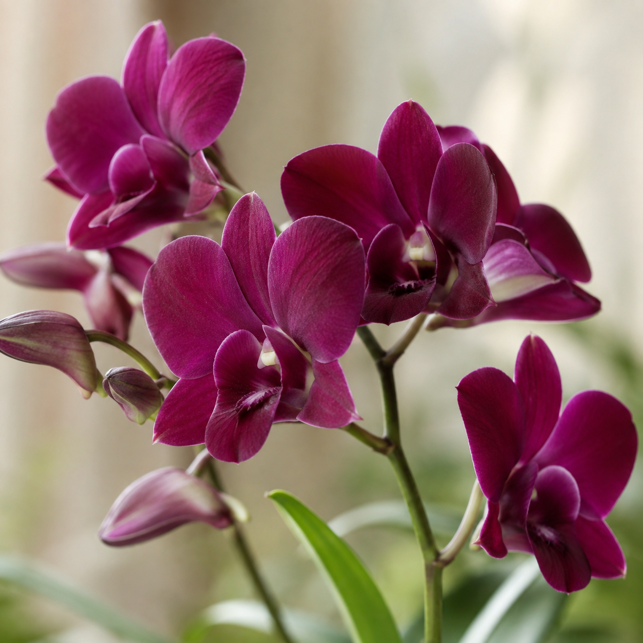Dendrobium Red Bull | Potted Plant