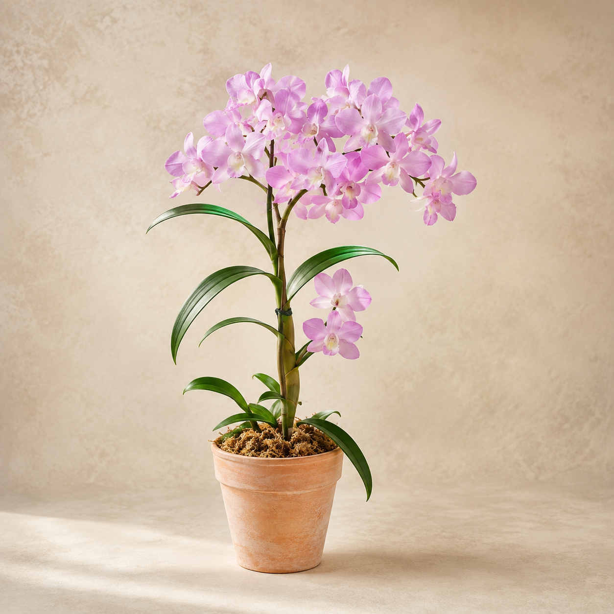 Dendrobium Violet Pink Potted | Office Plant