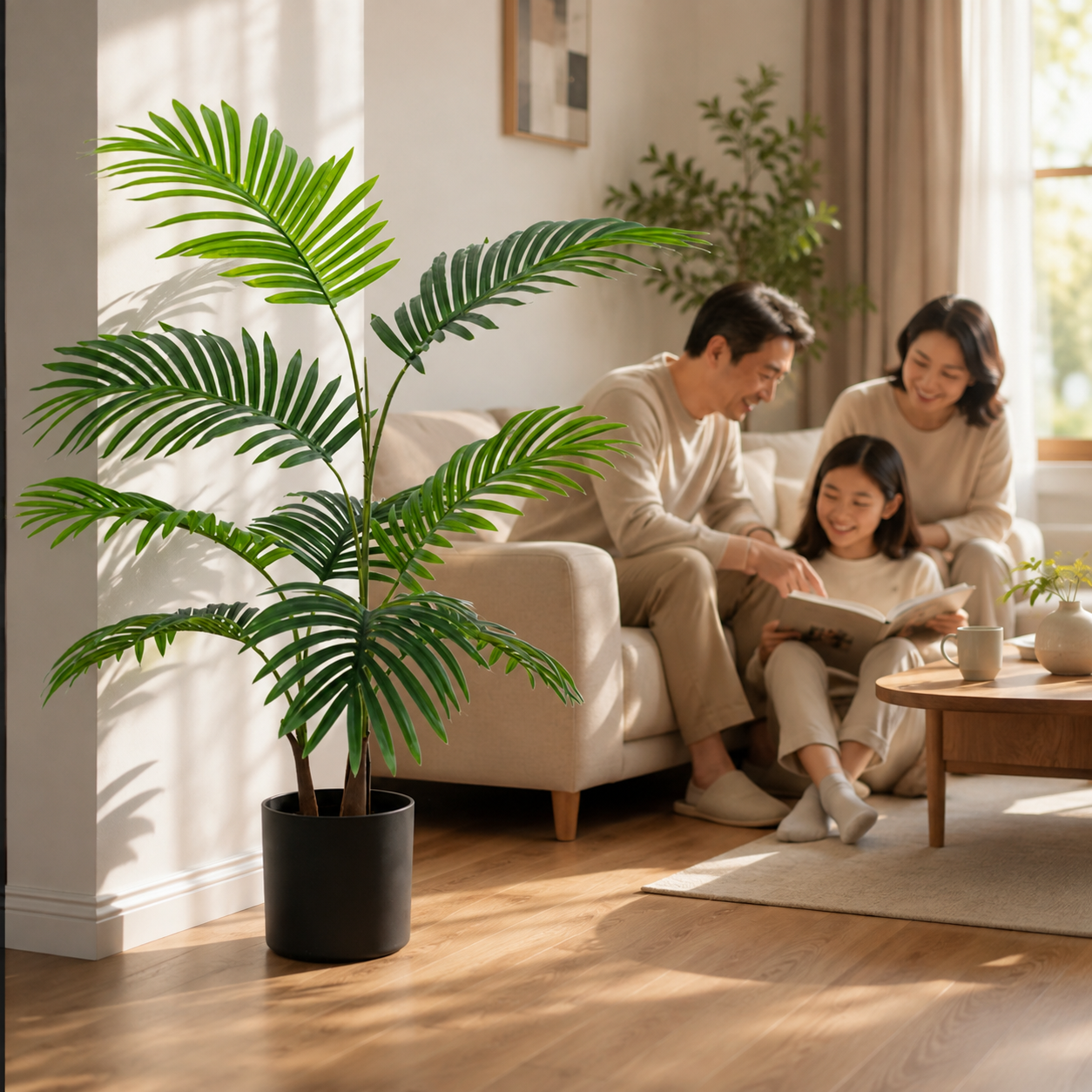Artificial Yellow Palm