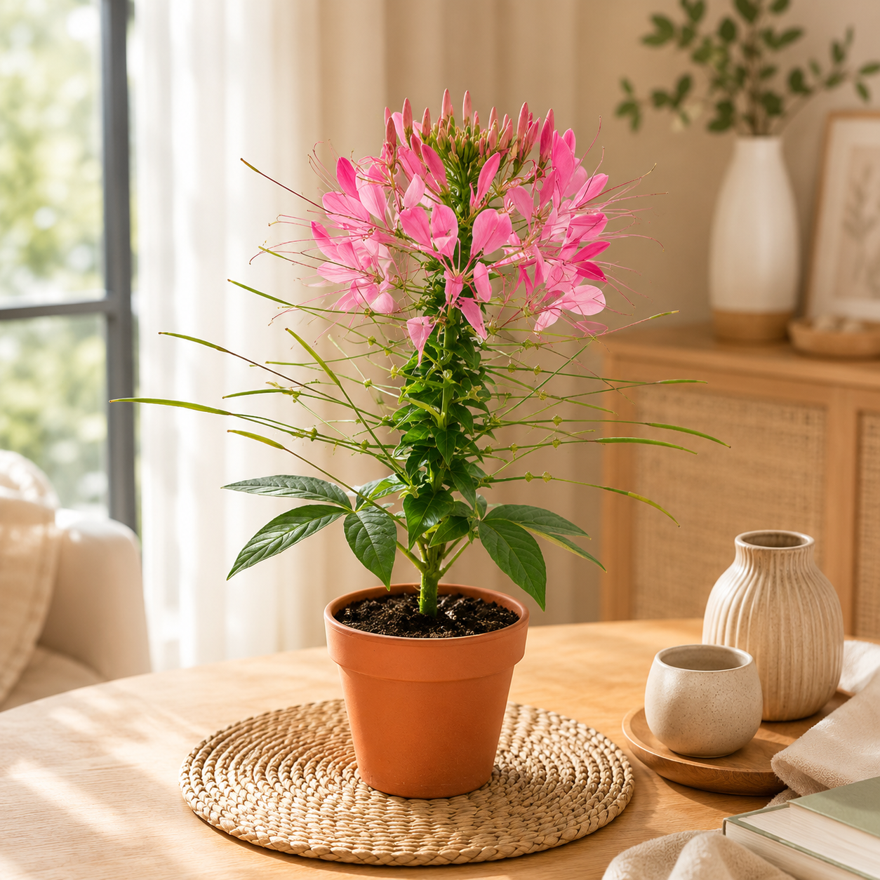 Pink Spiderflower | Plant