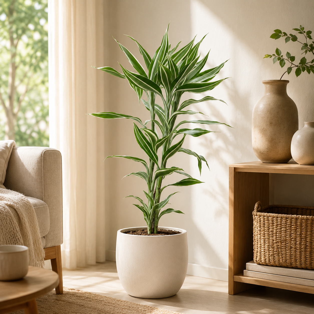 Dracaena Sanderiana  富贵观音竹 | Gardening Plant