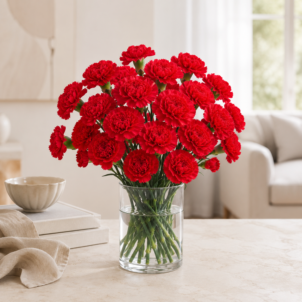 Carnation Red | Wholesale Fresh Flowers