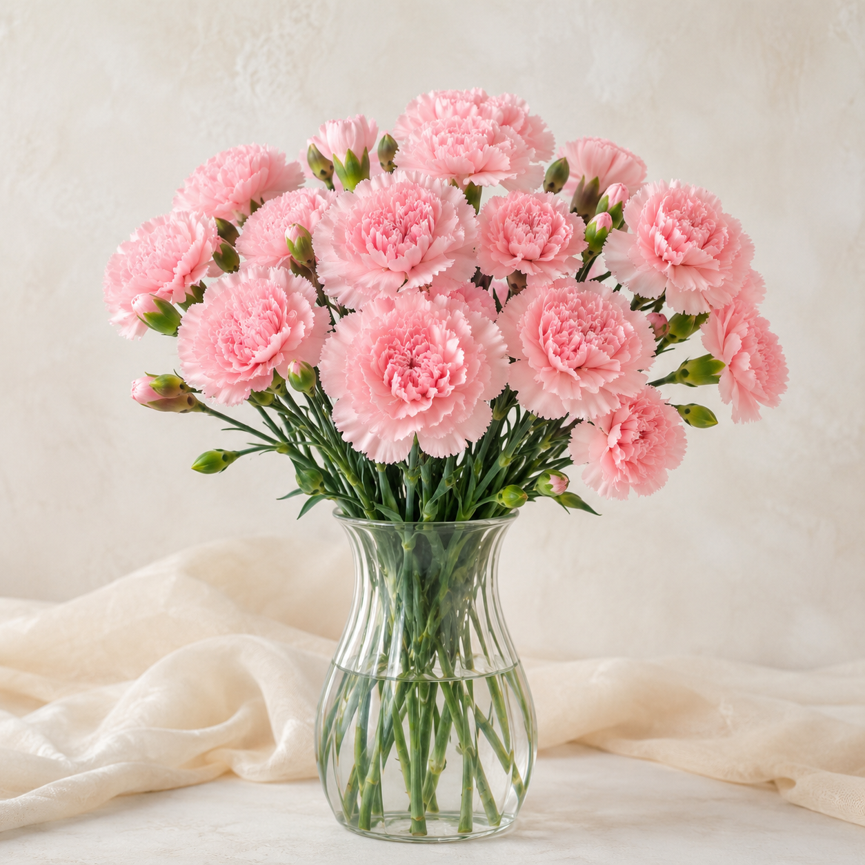Carnation Light Pink | Wholesale Flowers