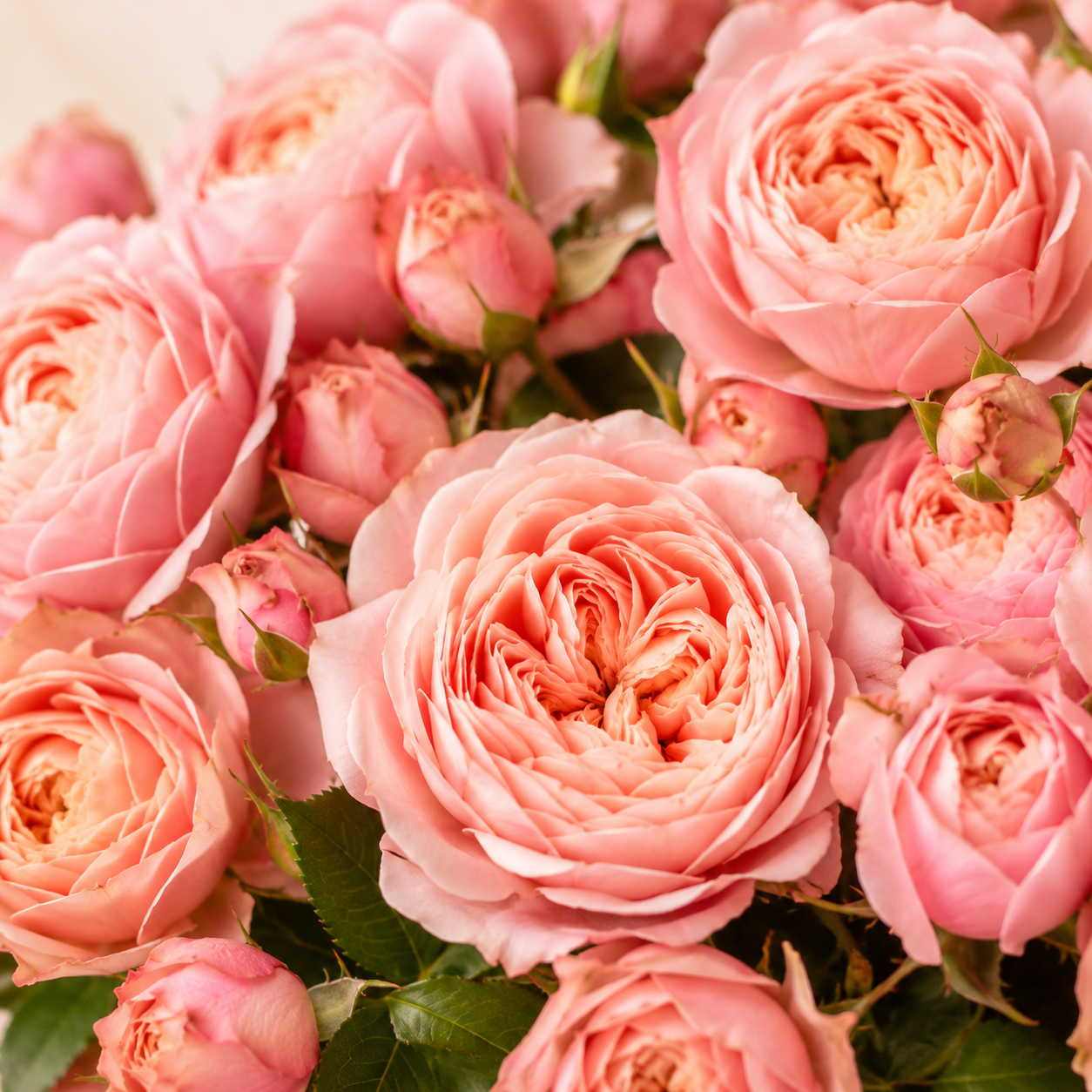 Rose Spray Garden Peach