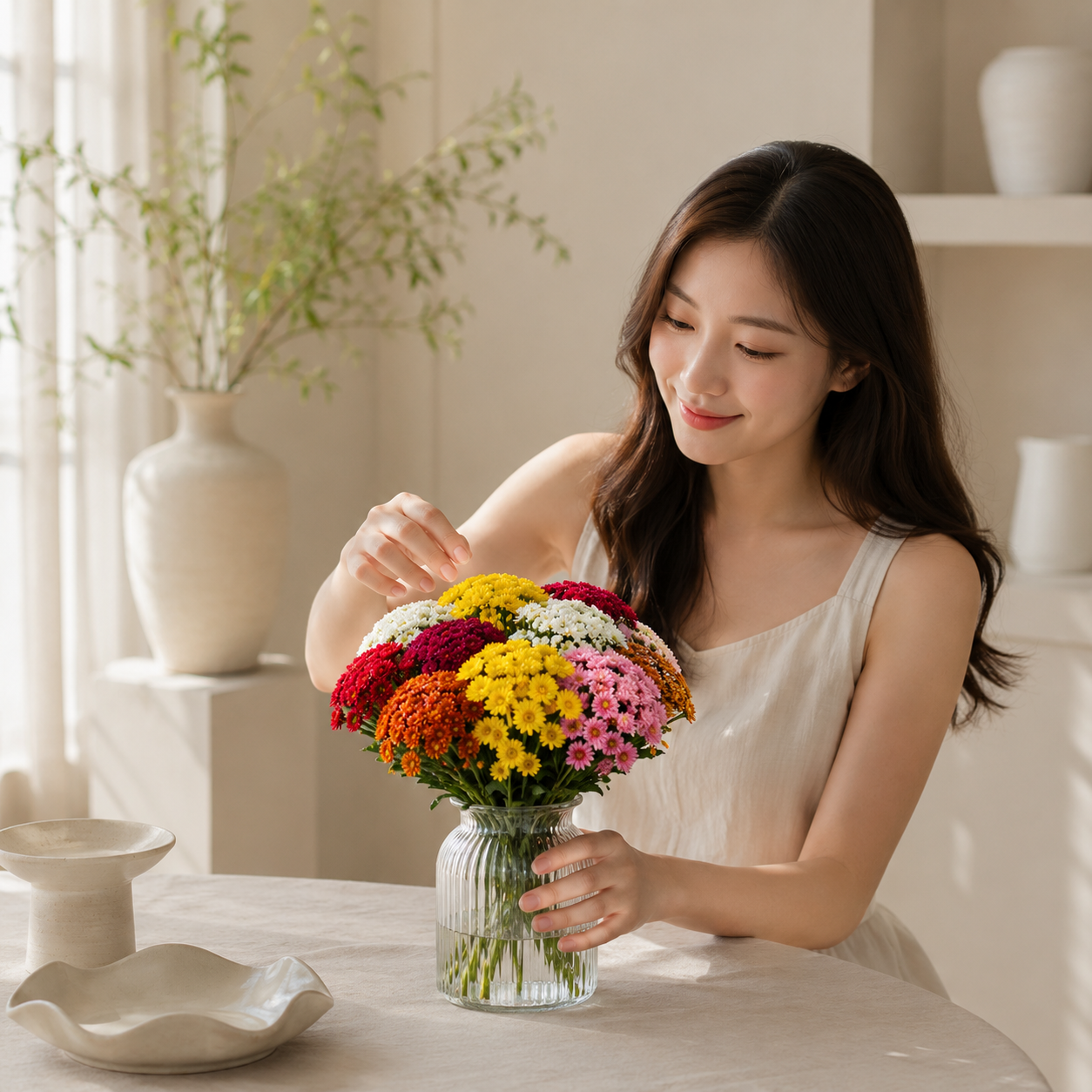 Pom Pom Mix 3 Bundles | Wholesale Fresh Flowers