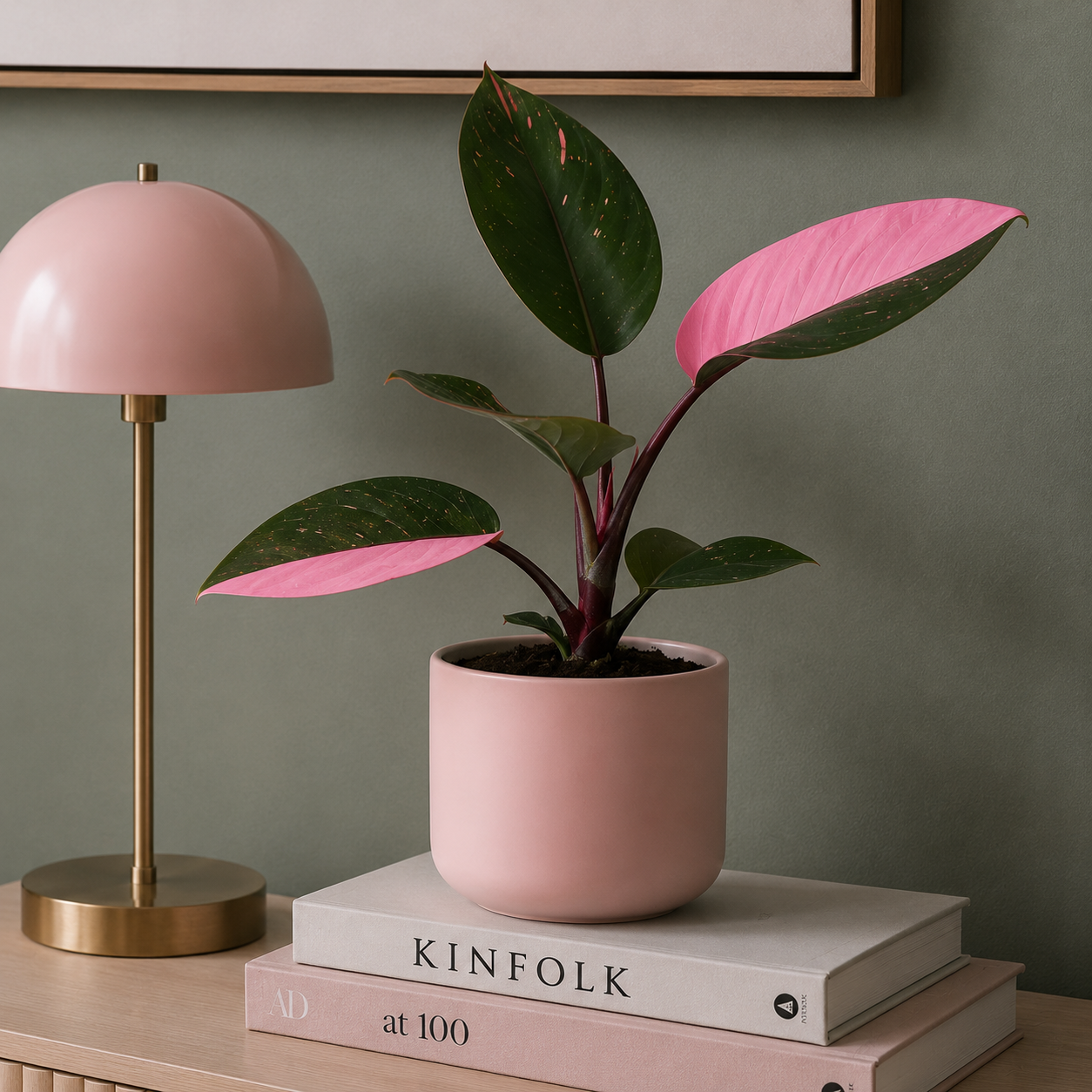 Philodendron 'Pink Princess' | Office Plant