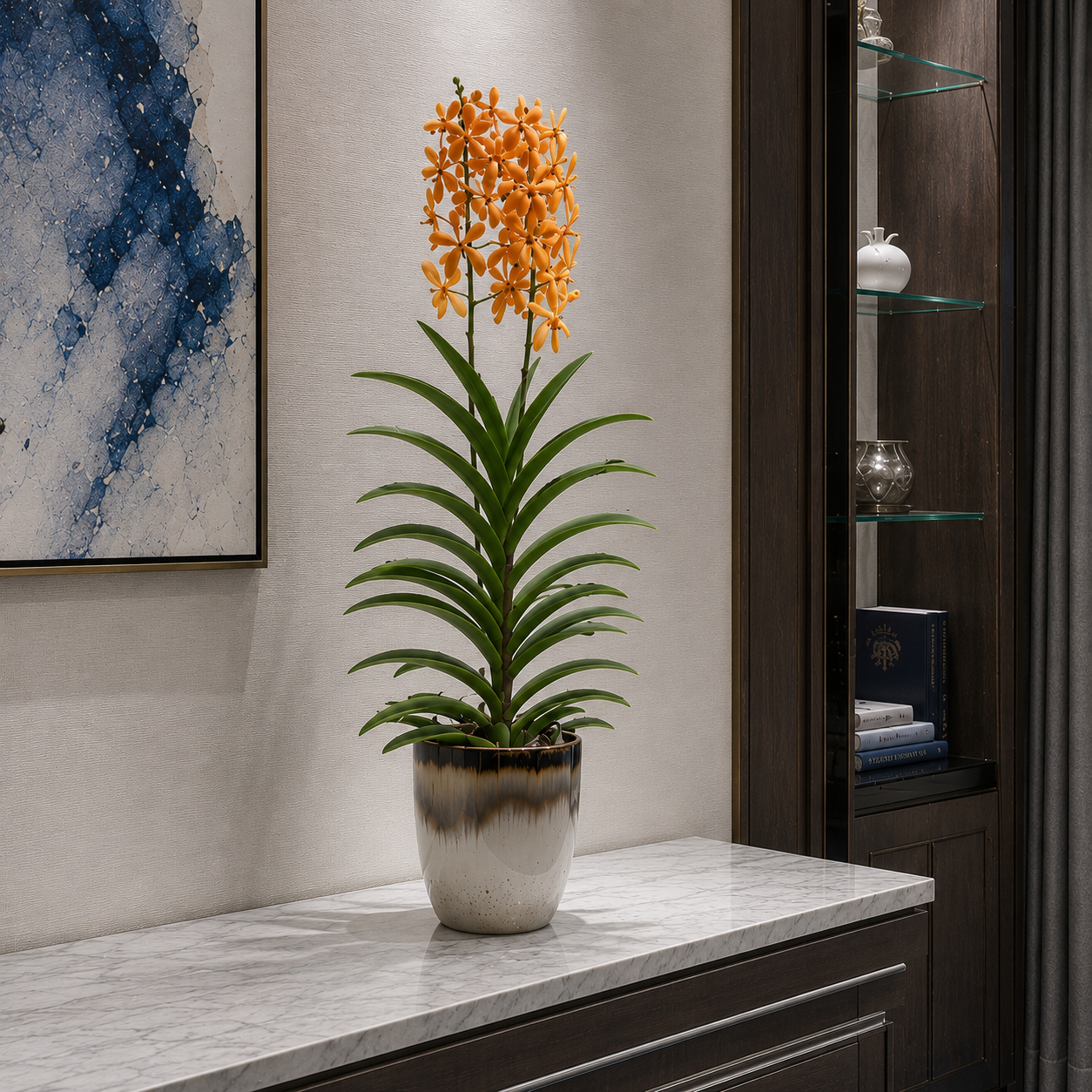 Mokara Orange Orchids | Potted Plant