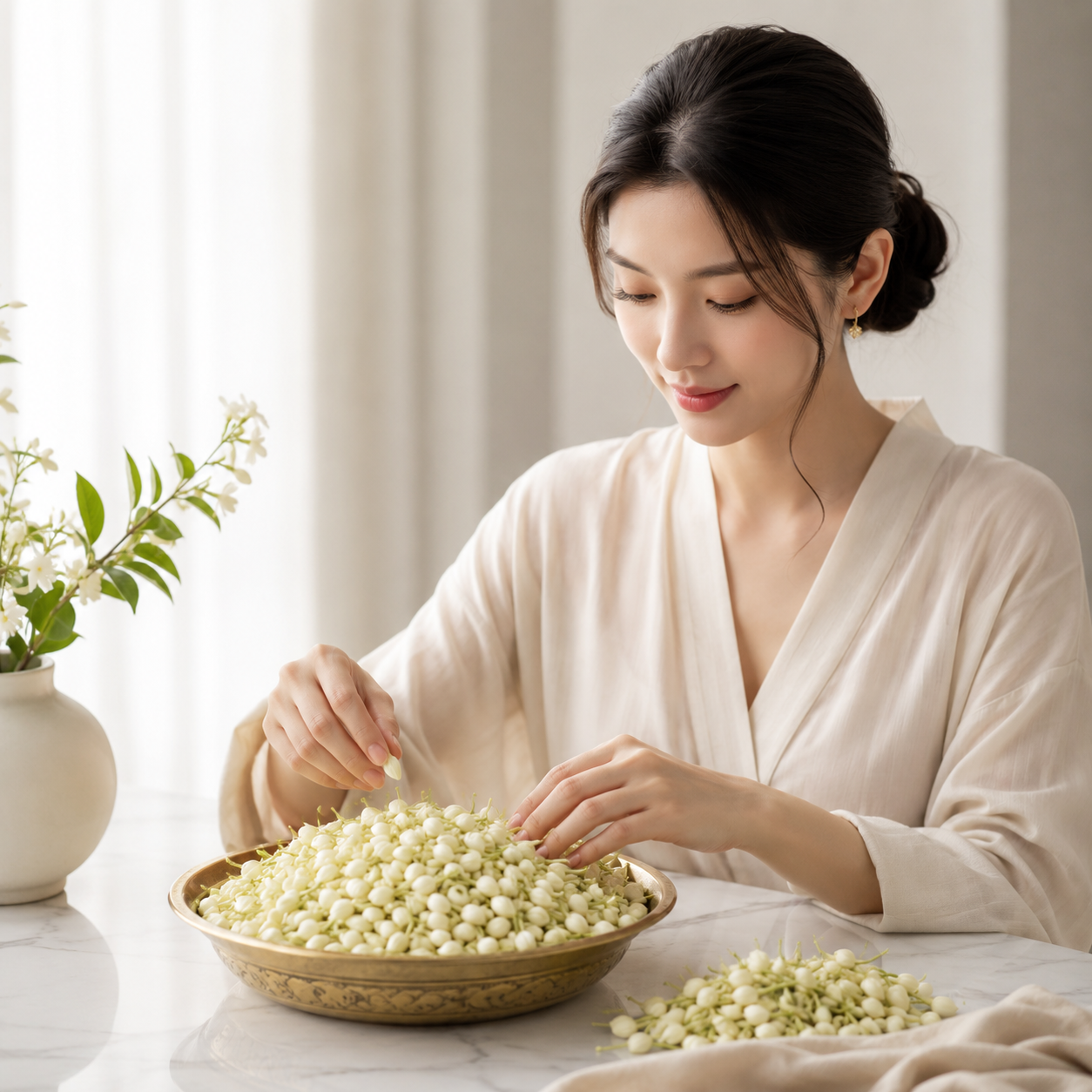 Jasmine Whisper | Praying Flowers