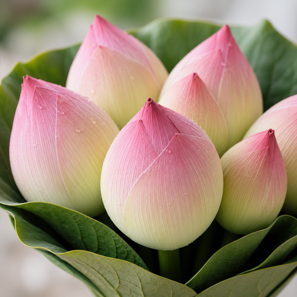 Lotus Embrace | Praying Flowers