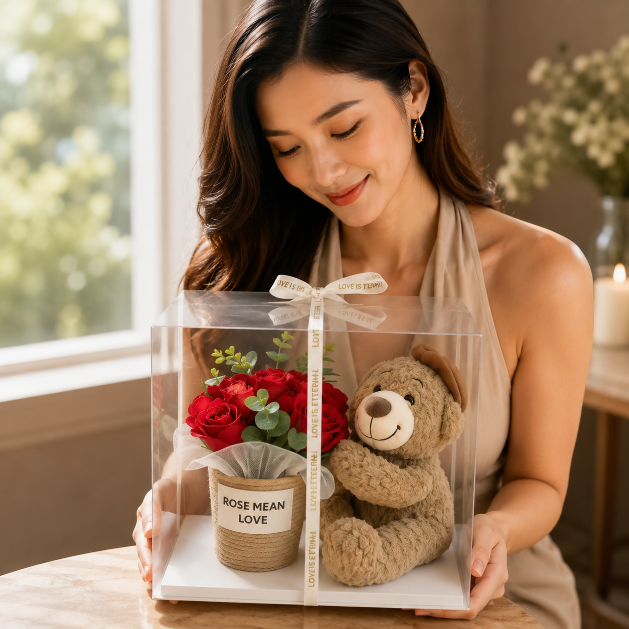 Warmheart Companion | Crochet Flower Bouquet
