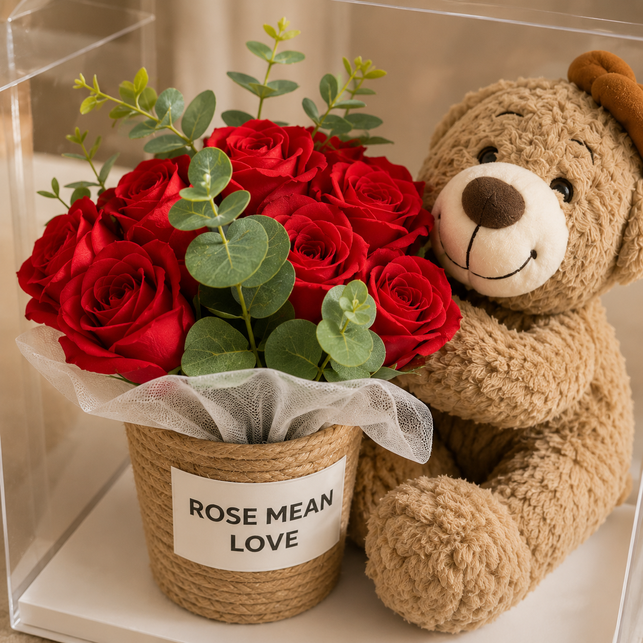 Warmheart Companion | Crochet Flower Bouquet