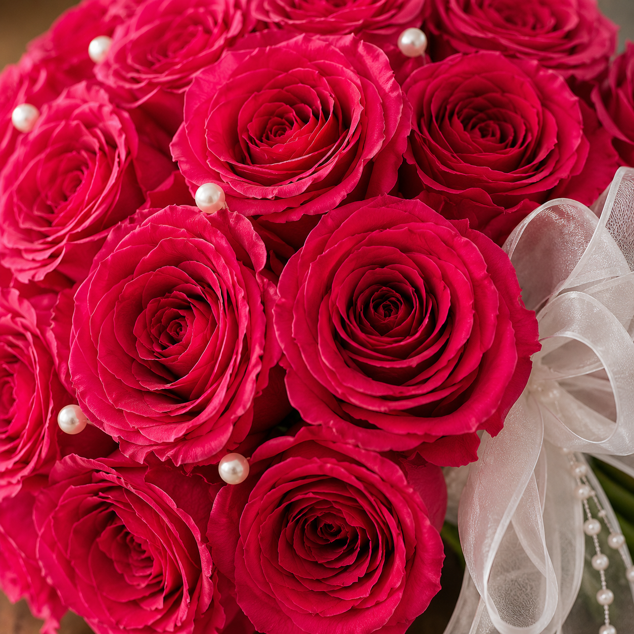 Ruby Waltz (Roses) | Fresh Flower Bouquet
