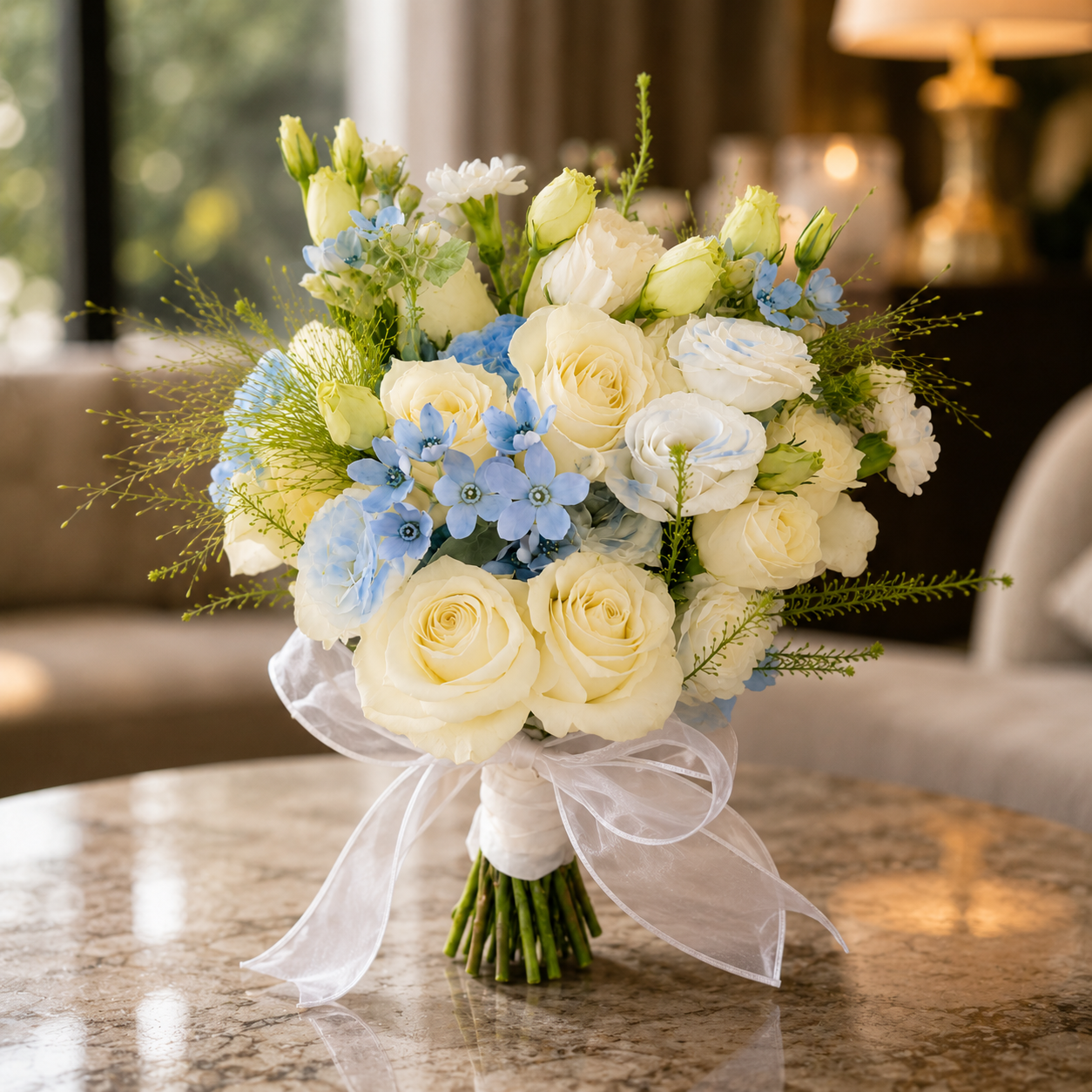 Frosted Petals (Roses) | Fresh Bouquet