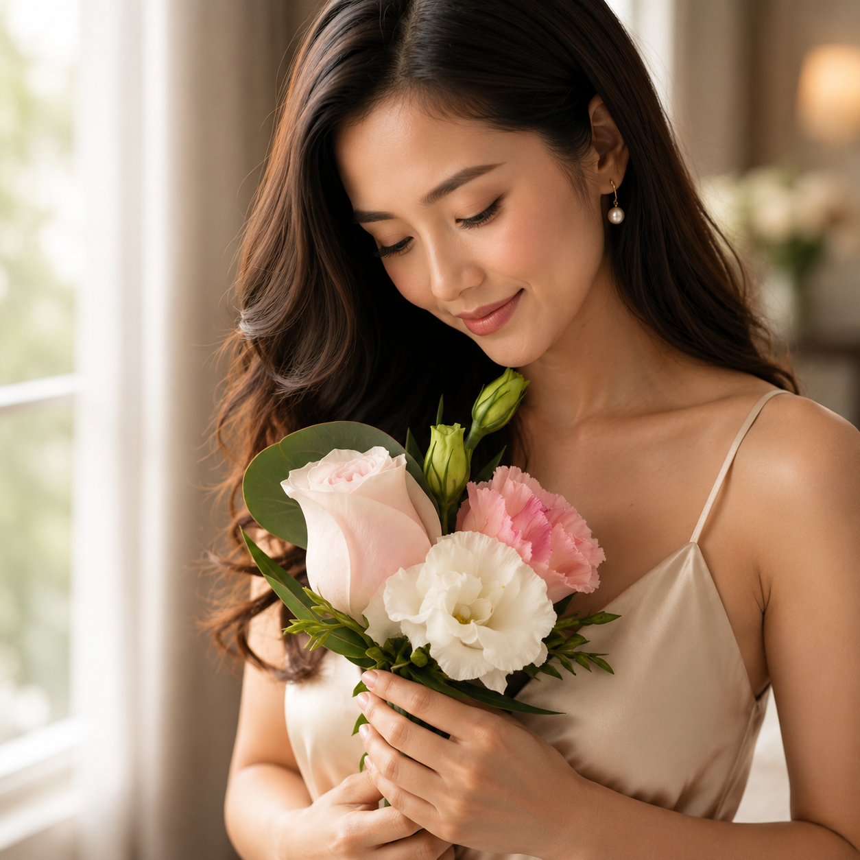 Blush Accord (Roses) | Fresh Bouquet